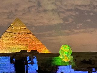 参事‼️ピラミッドナイト 3大ピラミッド＆スフィンクス 音と光の感動ライトアップショー