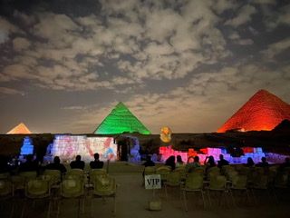 参事‼️ピラミッドナイト 3大ピラミッド＆スフィンクス 音と光の感動ライトアップショー