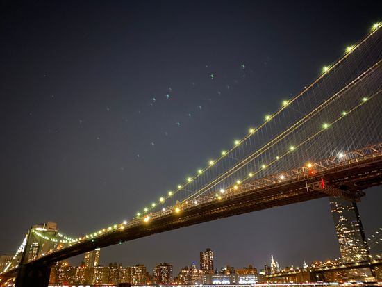 ニューヨーク夜景観賞ツアー ブルックリン・ブリッジ＋