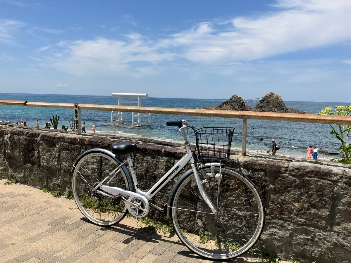 今宿レンタサイクル 自転車でぐるっと糸島サイクリング！緑に