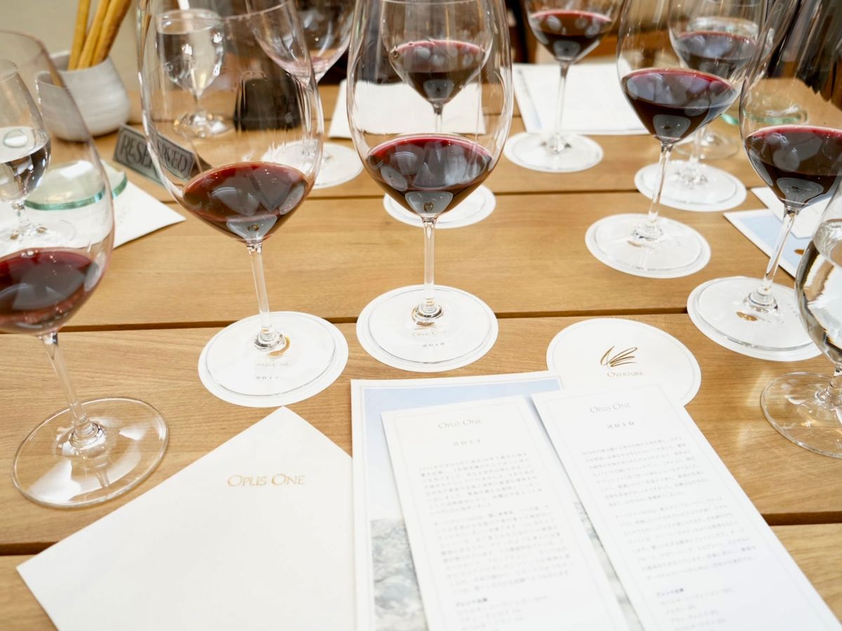 ナパバレー ワイナリーツアー 高級ワインの代名詞オーパス・ワン