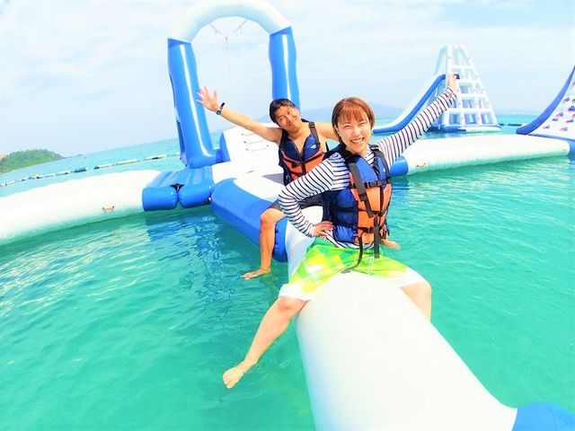 【Kise Aqua Park】 Ocean playground for all ages! From age 2, same-day bookings available.