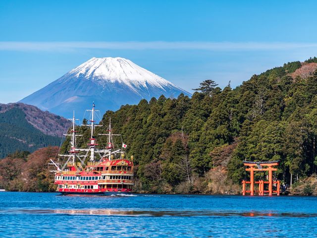 Mt. Fuji & Hakone Tour from Ginza with Lake Ashi Cruise and Owakudani Ropeway