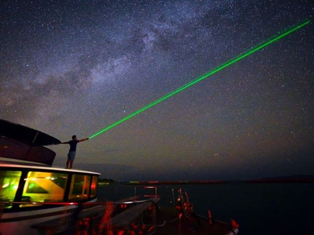 Starlight Tingara Cruise — Sanshin Live & Stargazing (Large Cruise Ship / 1 Drink / Ishigaki Island)
