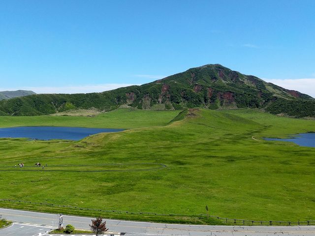 [Kumamoto to Aso] Private Taxi Tour: Visit ONE PIECE Statues & Top Attractions