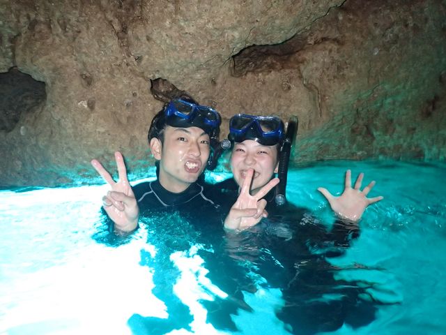 Blue Cave Snorkeling Experience < Beach／Hotel pick-up available in Naha city >