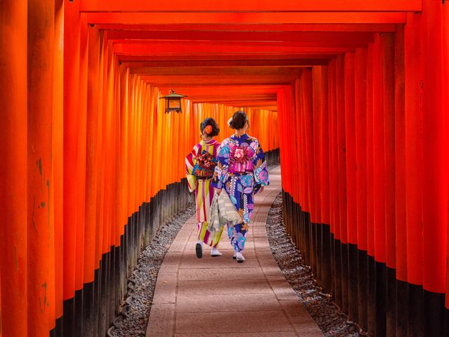 Kyoto & Nara Day Tour from Osaka Fushimi Inari, Kinkakuji, Arashiyama, Nara Park