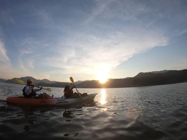 Kumano Nada Sunset Kayak Tour Experience the Beauty of a Ria Coastline