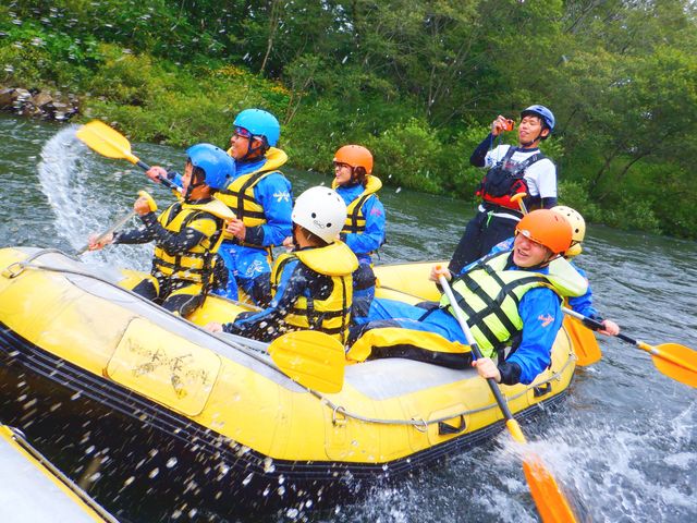 Thrilling Rafting Adventure on the Shiribetsu River