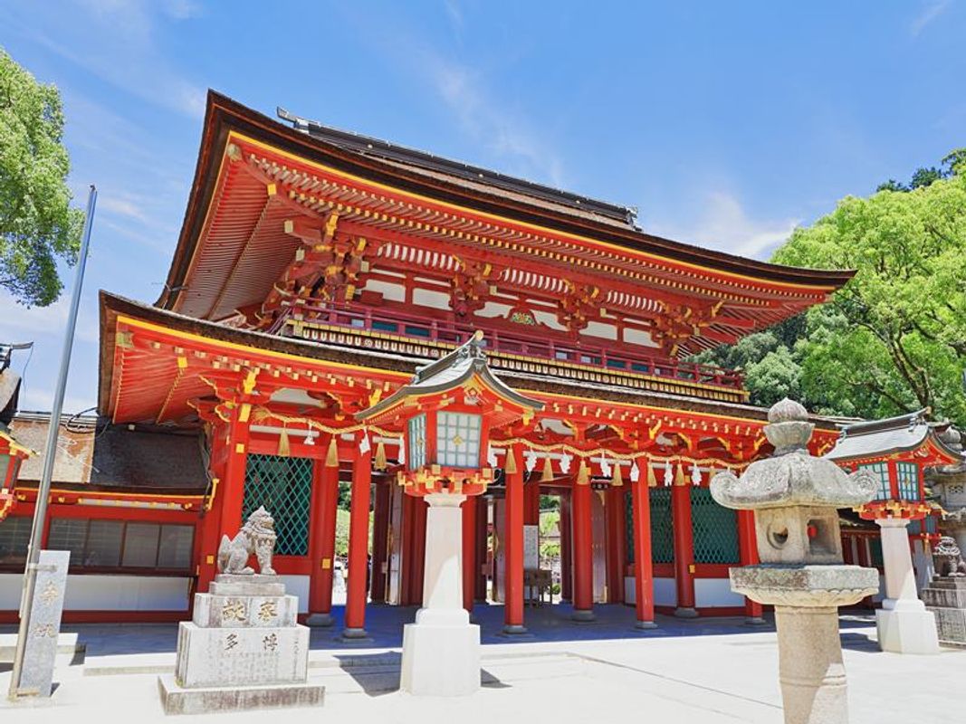 写真：博多発着観光タクシー　ゆっくり太宰府コース　太宰府天満宮＋宝満宮竈門神社参拝　行程のアレンジも可能 ＜約3時間／福岡市内送迎可能＞by 福岡交通