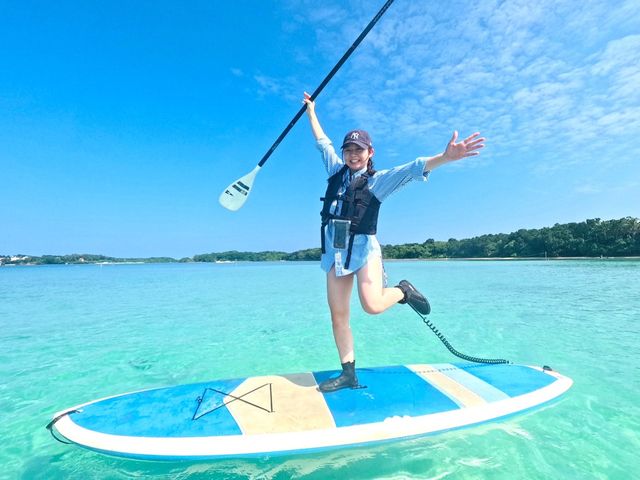 Kabira Bay Half-Day SUP Tour: with Free Photos and Pickup