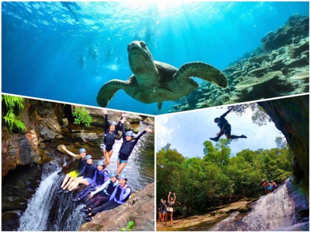 Barasu Island Snorkeling & Canyoning ＜Free Pickup in Uehara Area＞