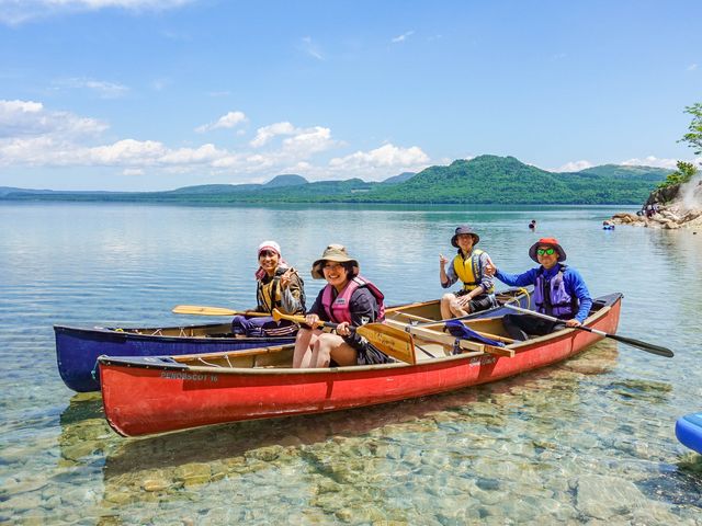 Lake Kussharo Canoe Tour at Wakoto Peninsula – Paddle Across Japan’s Largest Caldera Lake