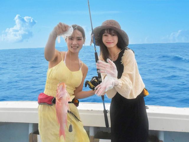 Shared or Charter Big Game Fishing: Experience exciting sea fishing in Okinawa!