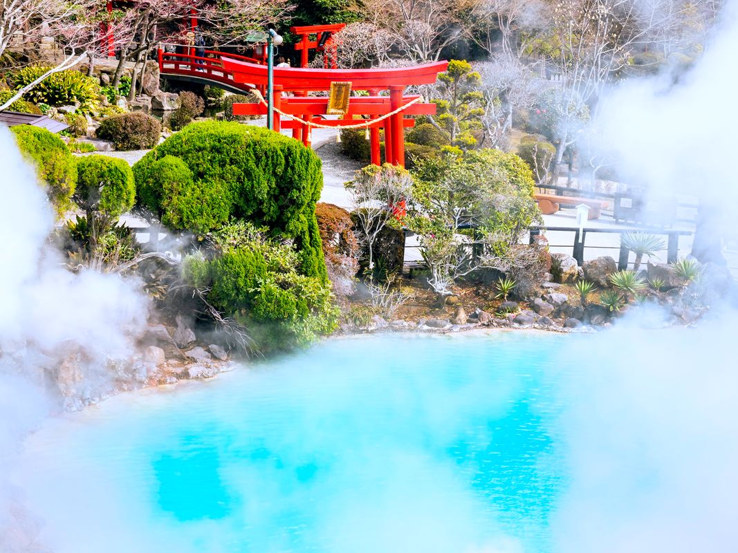 写真：福岡発大分日帰りバスツアー　由布院とアフリカンサファリへ！金鱗湖や地獄めぐりも堪能 ＜火木土／博多発着＞