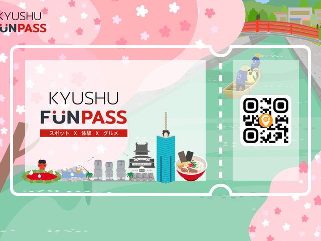 Kyushu FunPASS Travel Fukuoka, Oita, Kumamoto with Discounted Attractions
