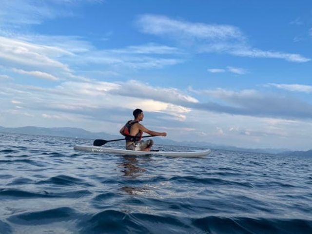 Lake Inawashiro SUP Tour to Okinajima Island with Guided Paddle Experience