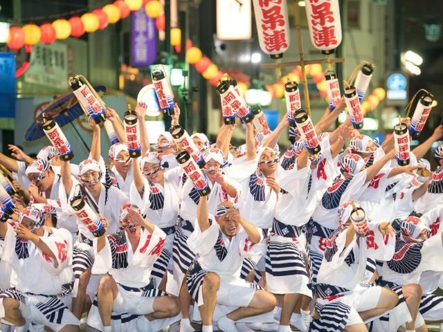 Awa Dance Festival Ticket with Car Transfer from Takamatsu