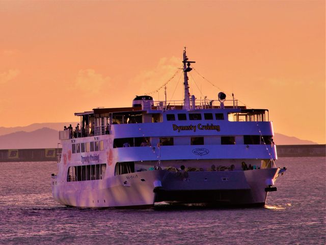 Naha Sunset Dinner Cruise with Live Music and Dinner Buffet