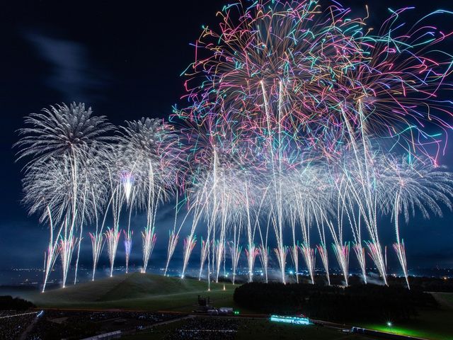 With English-speaking Tour Conductor! Hokkaido Artistic Fireworks at Moerenuma Park - from Sapporo